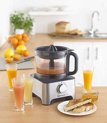 Kenwood MultiproClassic - Procesador de alimentos familiar, 1000 W, 3 litros, velocidad variable, color metal