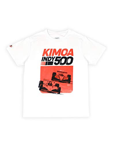 Kimoa Camiseta Indy 500 Blanca, Unisex Adulto, S