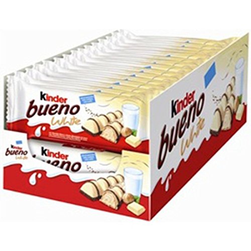 KINDER BUENO BLANCO 2 BARRITAS 43 GR - CAJA DE 30 UDS