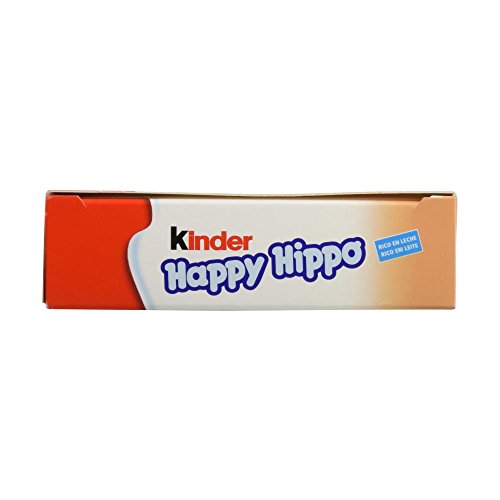 Kinder - Happy Hippo - Barritas de Chocolate - 5 unidades x 20.7 g