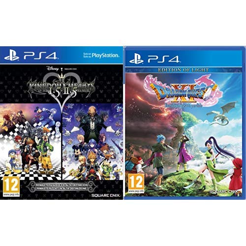 Kingdom Hearts HD 1.5 + 2.5 Remix & Dragon Quest XI : Ecos de un Pasado Perdido Edition of Light