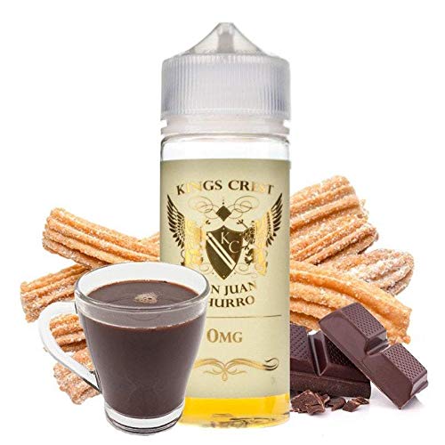 Kings Crest Don Juan Churro 100ml - 2,50 EUROS DE DESCUENTO EN CADA PRODUCTO ADICIONAL SOLO VENDIDO Y ENVIADO POR EL VENDEDOR VAPOR CENTER