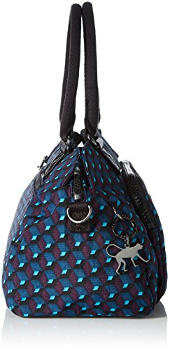 Kipling - Alecto, Bolsos baguette Mujer, Mehrfarbig (Mirage Print), 31.5x19.5x16 cm (B x H T)