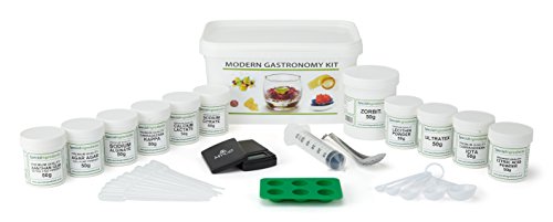 Kit de gastronomía moderna de ingredientes especiales (último kit de gastronomía molecular y cocina modernista)