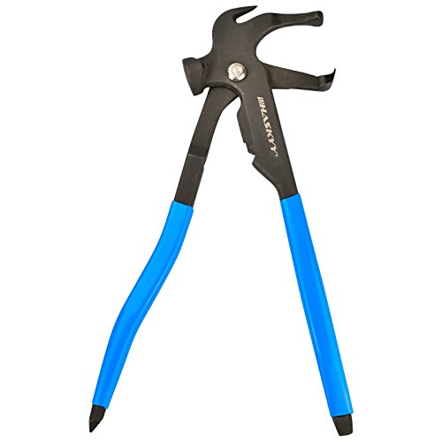 Kit de herramientas y accesorios para montaje de neumáticos (masselotte, raspador, decapante, démonte-obus, tire-valve, – Alicates para), azul