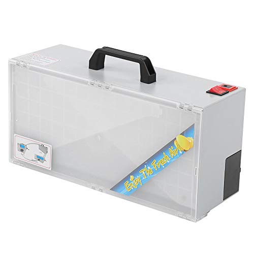 Kit de manguera para cabina de pintura Pintura Artesanía Extractor de olores Hobby Cabina de pintura portátil con luz LED Mesa giratoria Ventilador potente con extracción de filtro