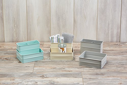 Kitchen Craft Living Nostalgia LNSINKCRE - Organizador para Fregadero, Color Beige