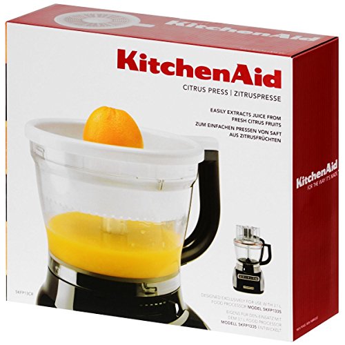 KitchenAid 5KFP13CR Color blanco prensasde cítricos - prensas de cítricos (Color blanco)