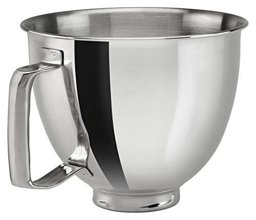 KitchenAid 5KSM35SSFP - Cuenco con mango para mini batidora (3,3 L)