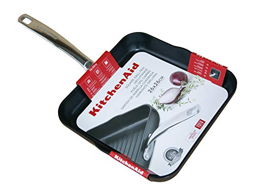 Kitchenaid – Sartén Parrilla, 26 x 26 cm Armario 99, DE Euros