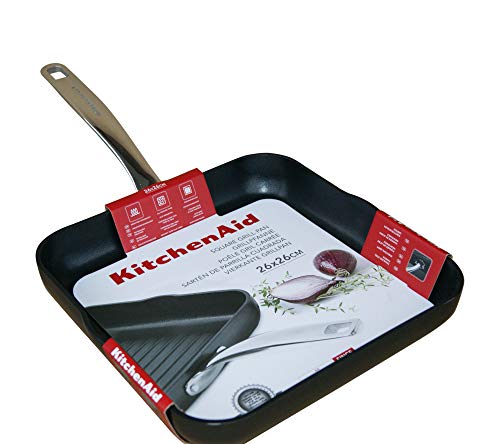 Kitchenaid – Sartén Parrilla, 26 x 26 cm Armario 99, DE Euros