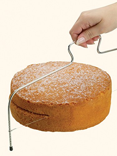 Kitchencraft Alambre Cortador de Pasteles, tartas de acero, 40cm/16" de ancho