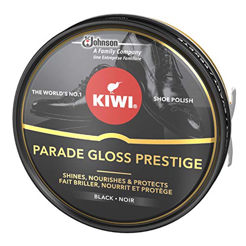 Kiwi - Crema en Lata para Calzado Shoe Polish Negro