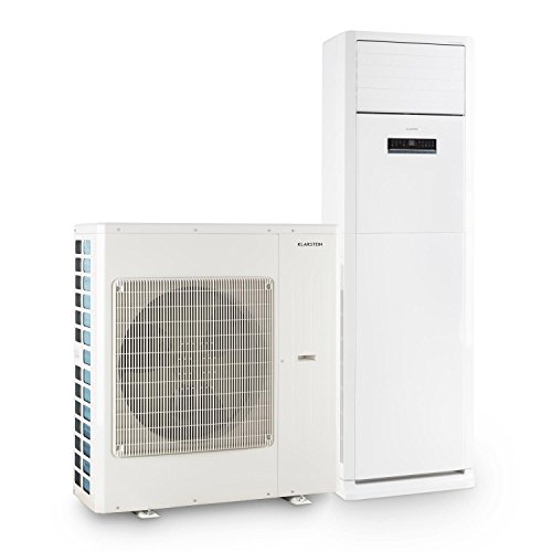 KLARSTEIN Koloss Aparato de Aire Acondicionado (Vertical, 40000 BTU / 12 kW y calefacción de 13,6 kW, eficiencia energética A, 4 velocidades, función Turbo, Mando a Distancia)