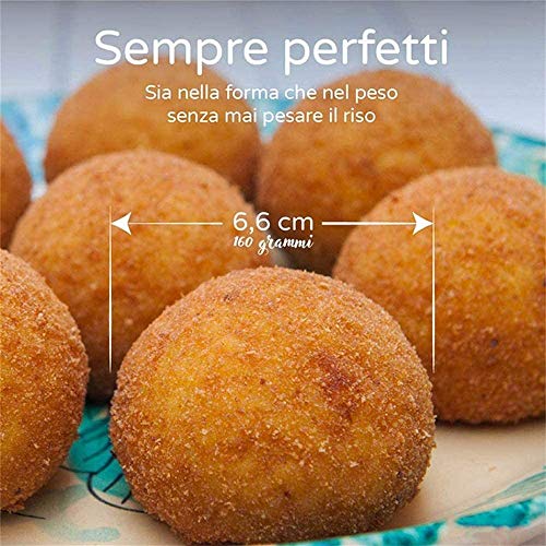 Klsyo DIY Molde de Bolas de Arroz,Puntiagudo Redondo Arancini Maker Multipropósito Máquina para Hacer Bolas de Carne Puede Hacer Croquetas,Bento Almuerzo Hecho, Sushi, Bolas de Arroz Glutinoso