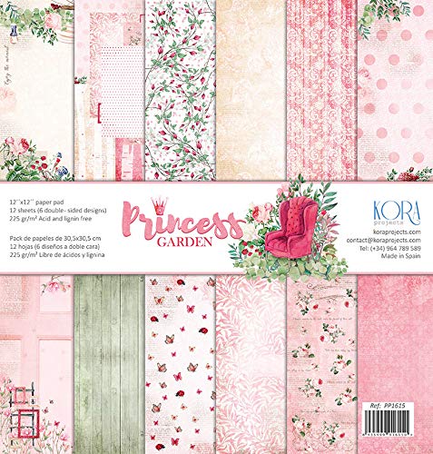 KORA projects Kit Scrapbooking - Princess Garden (Tarjetas en ESPAÑOL)