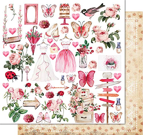 KORA projects Kit Scrapbooking - Princess Garden (Tarjetas en ESPAÑOL)