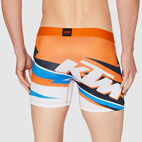 KTM Set 5 Boxer Microfibra (92% poliéster-8% Elastano) -Multicolor, Pack 5pcs T095-1, M para Hombre