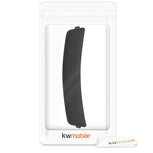 kwmobile Almohadilla de Recambio para Diadema de Cascos Compatible con Logitech G933 - Banda de reemplazo en Negro