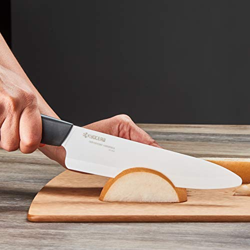 KYOCERA Cuchillo de Chef 18 cm FK Series Cocinero, cerámica, Blanco