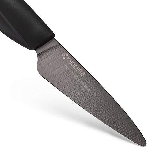 Kyocera ZK-075 BK Innovation - Cuchillo de cocina de cerámica, color negro