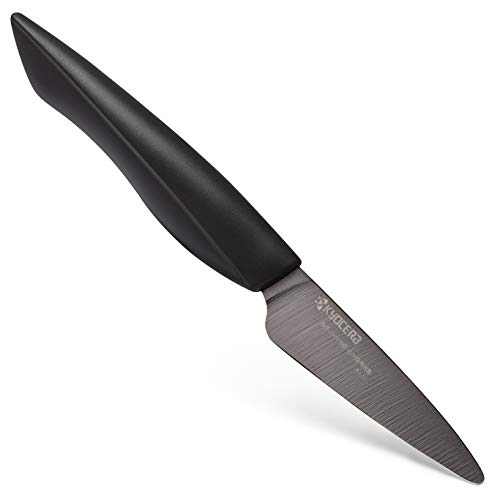 Kyocera ZK-075 BK Innovation - Cuchillo de cocina de cerámica, color negro