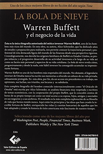 La bola de nieve: Warren Buffett y el negocio de la vida