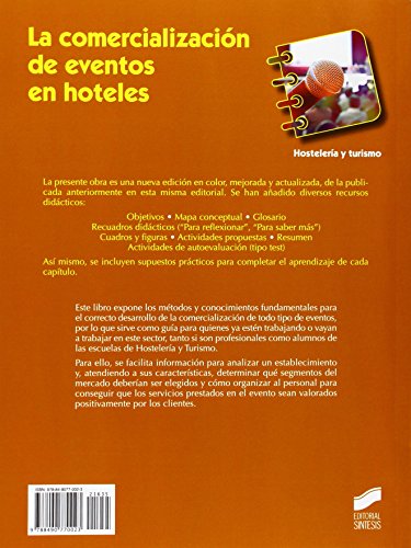 La comercialización de eventos en hoteles: 35 (Hostelería y Turismo)