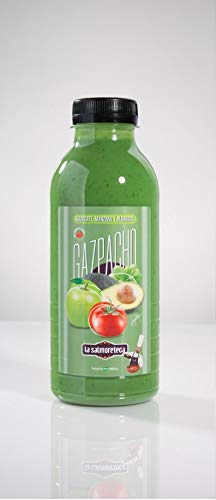 LA SALMORETECA. GAZPACHO TRADICIONAL ANDALUZ (AGUACATE, MANZANA Y ALBAHACA) (500 ML)