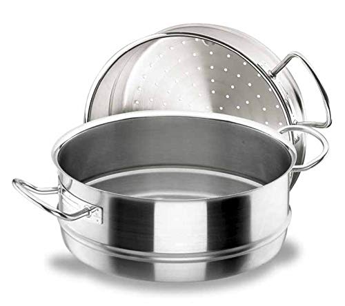 Lacor - 50428 - Cacerola Vapor Chef Classic 28 cm. Inox