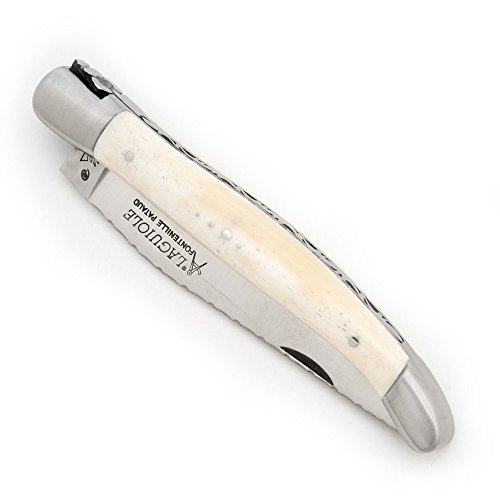 Laguiole cuchillo mango de hueso – bee (madre de Pearl directamente desde FRANCIA