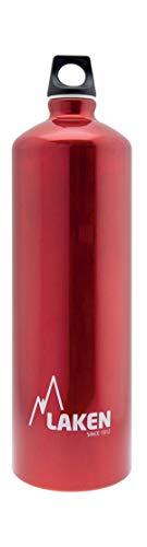 Laken Botella de Aluminio 1,5L Roja Futura (boca estrecha) (74-R)