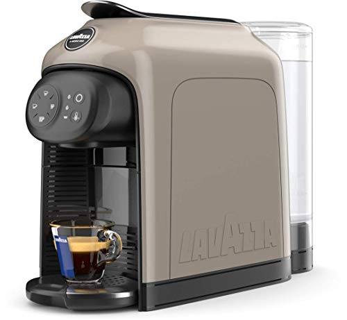 Lavazza - Cafetera Lavazza a Modo Mio - Modelo Idola, 1500 W de potencia, capacidad 1,1 litros Máquina de café Greige Coffee