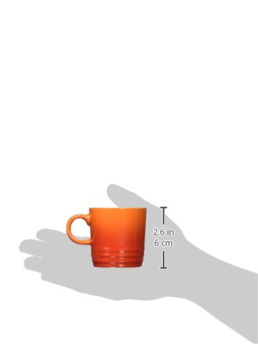 LE CREUSET Taza DE CAFÉ, cerámica, Volcanico, 100 ml