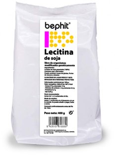 LECITINA DE SOJA NO TRANSGÉNICA BEPHIT - Bolsa 400 grs