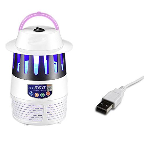 Led Fotocatalizador Yangzi Mosquito Inhalador Silencioso Sin radiación Madre y bebé Hogar Unidad USB Mosquito Hogar, al Aire Libre, Estudio, Oficina