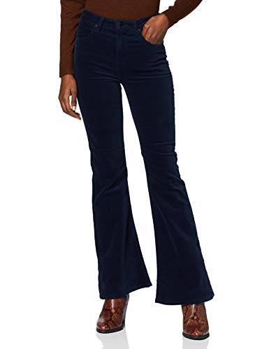 Lee Breese Pantalones para Mujer, Azul (Midnight Velvet 67), 25W / 31L