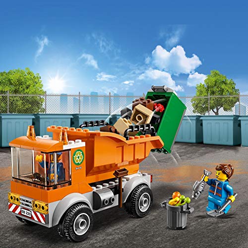 LEGO City - Great Vehicles Camión de La Basura, Juguete Creativo de Construcción para Niños y Niñas con Accesorios Y Detalles (60220)