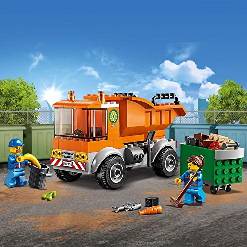 LEGO City - Great Vehicles Camión de La Basura, Juguete Creativo de Construcción para Niños y Niñas con Accesorios Y Detalles (60220)