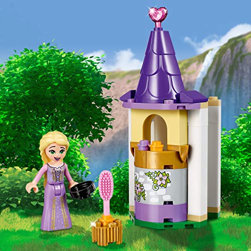 LEGO Disney Princess - Pequeña Torre de Rapunzel, castillo de princesas creativo de construcción (41163)