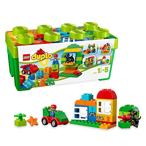 LEGO DUPLO - My First Caja de Diversión, Juguete de Preescolar de Construcción para Niños y Niñas de 1 Año y Medio a 5 Años Divertido y Educativo (10572) , color/modelo surtido