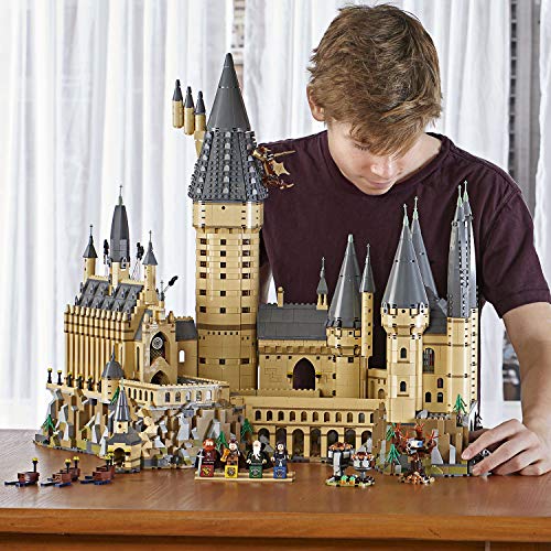 LEGO Harry Potter TM-Castillo de Hogwarts, maqueta de juguete para construir la escuela de magía, incluye varios personajes de la saga (71043) , color/modelo surtido