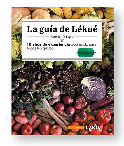 Lékué - Kit Estuche de vapor 3,4 personas + libro de recetas, 1400 ml, Silicona