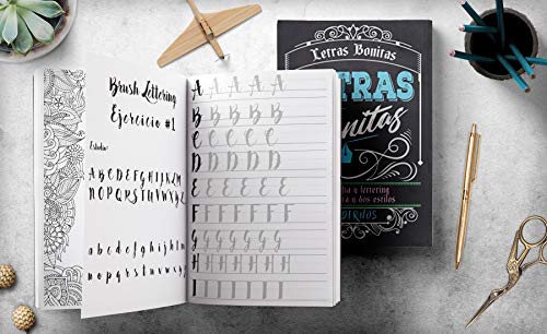Letras Bonitas: Caligrafía y lettering en cuarenta y dos estilos modernos
