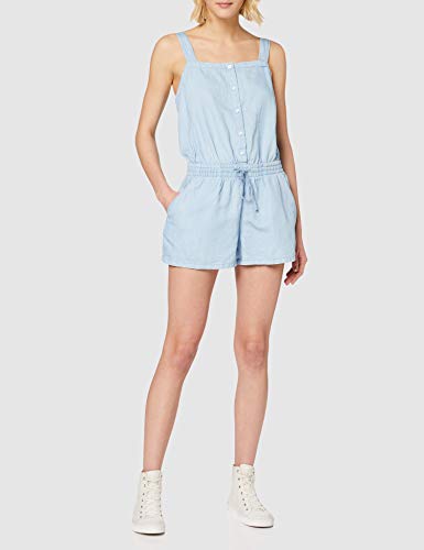 Levi's Amelia Romper Mono, Azul (Morning Blue 0000), X-Small para Mujer