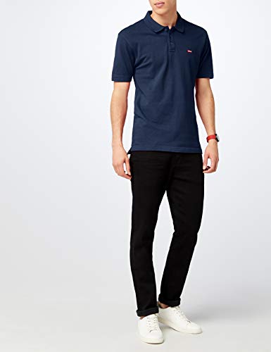 Levi's Housemark Polo, Camiseta para Hombre, Azul (104 DRESS BLUES X 3), X-Large