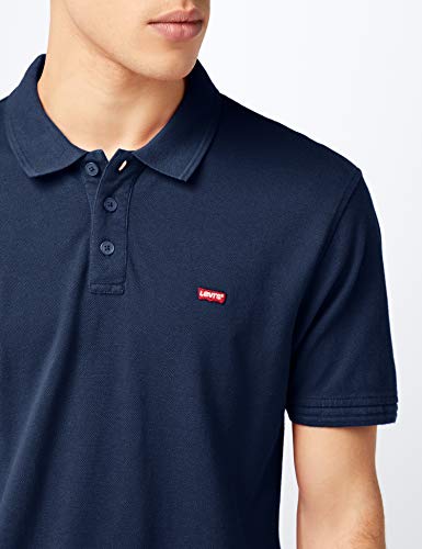 Levi's Housemark Polo, Camiseta para Hombre, Azul (104 DRESS BLUES X 3), X-Large