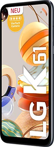 LG K61 - Smartphone 16.6 cm (6.53"), 4 GB, 128 GB, 48 MP, DS, Android 9.0, Titan Grey