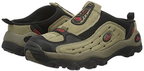 Lico Storm, Mocasines para Hombre, Multicolor (Braun/Schwarz/Rot Braun/Schwarz/Rot), 43 EU