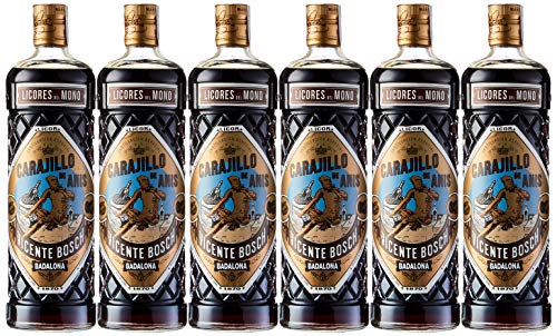 Licor carajillo Anís del Mono pack de 6 botellas de 70cl